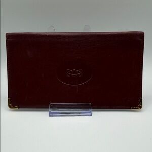 Cartier Must de Cartier long bifold wallet